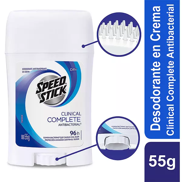 Desodorante Speed Stick Clinical Crema