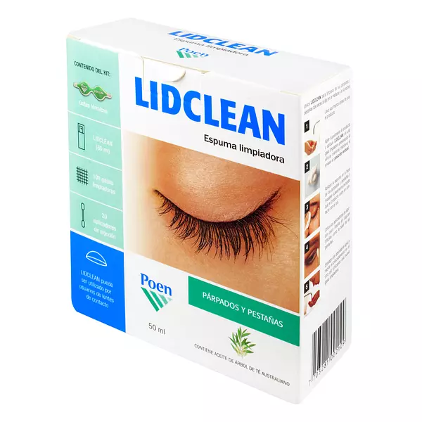 Kit Lidclean Espuma Limpiadora