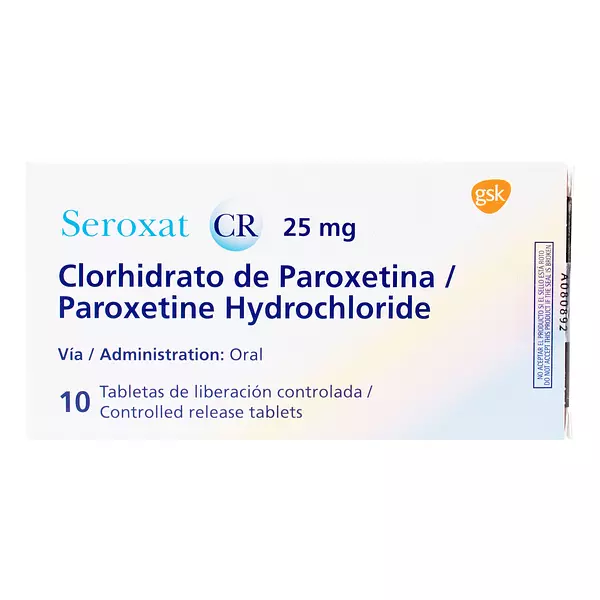 Seroxat Cr 25 Mg