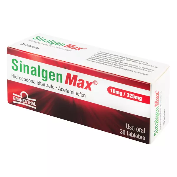 Sinalgen Max 10/325 Mg