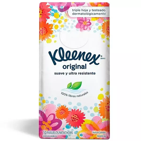 Panuelos Kleenex Bolsillo