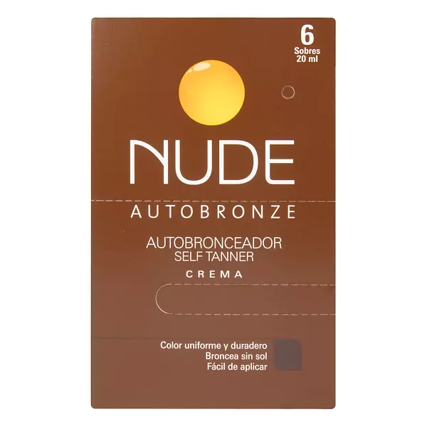 Autobronceador Nude Self Tanner Crema