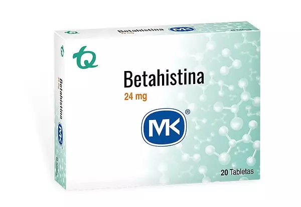 Betahistina 24 Mg