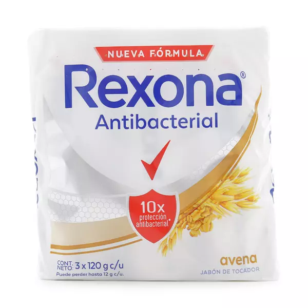 Jabón Rexona Antimaterial Avena