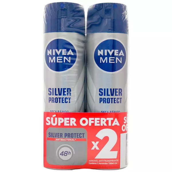 Desodorante Nivea Spray Silver Protect