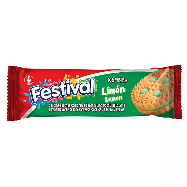 Galletas Festival Limón