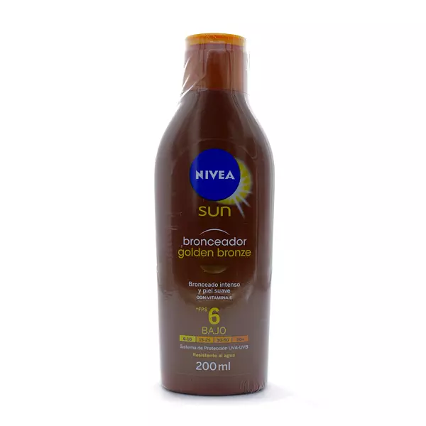 Bronceador Nivea Sun Golden Fps 6