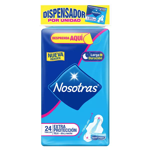 Toallas Nosotras Extra Protección