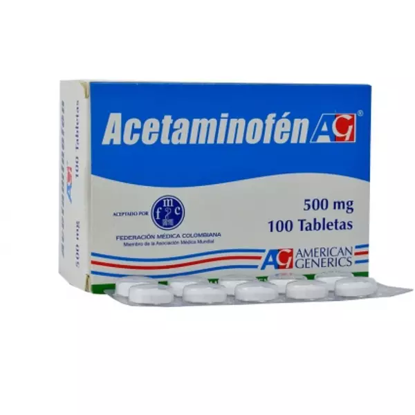 Acetaminofen 500 Mg