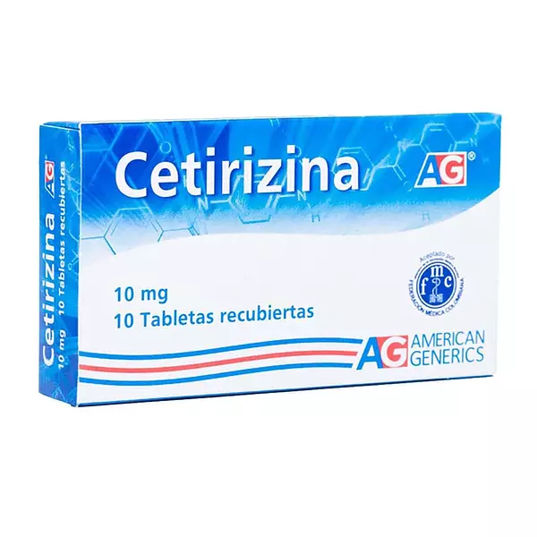 Cetirizina 10 Mg