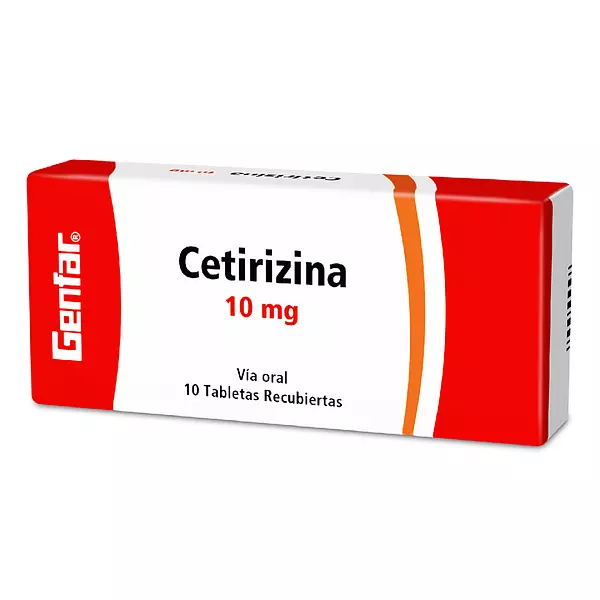 Cetirizina 10 Mg