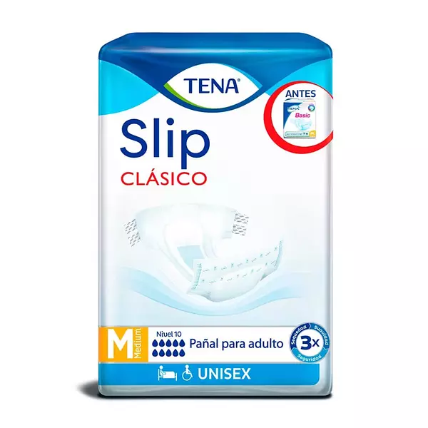 Pañales Tena Slip Clasico Talla M