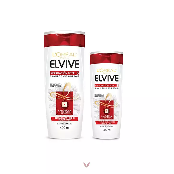 Shampoo Elvive + Shampoo Elvive Reparación Total 5