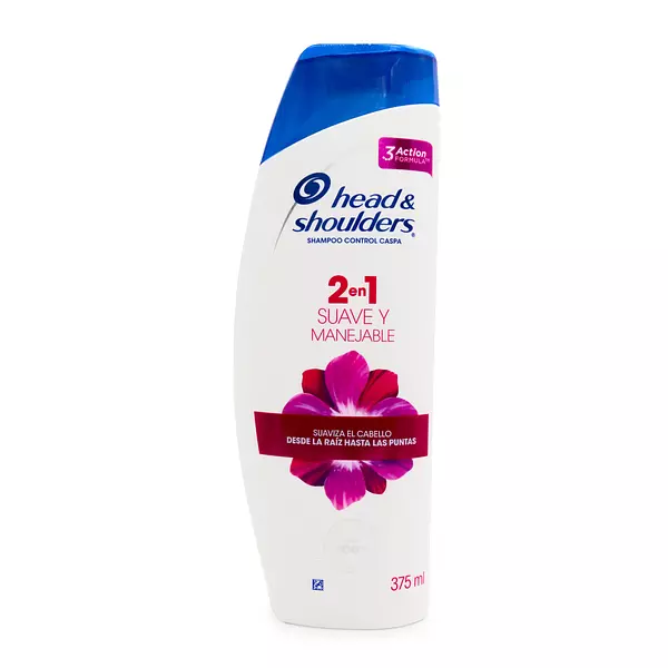 Shampoo Head And Shoulders 2 De 1 Suave Manejable