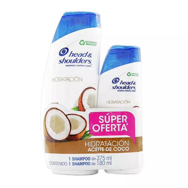 Shampoo Head And Shoulders Hidratación