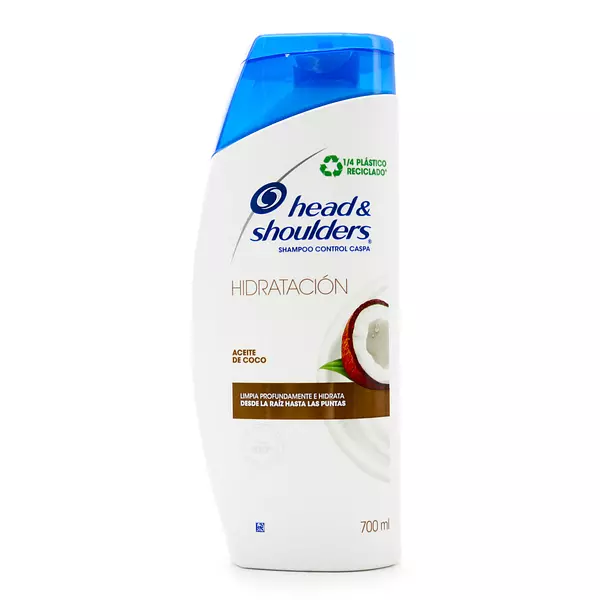 Shampoo Head And Shoulders Hidratación Aceite De Coco