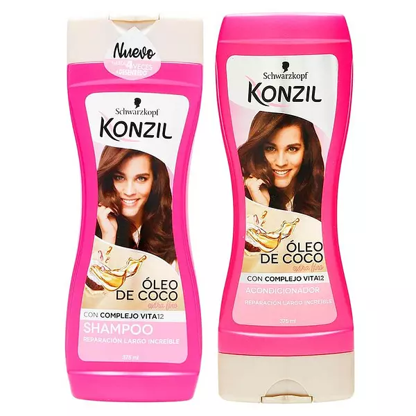 Shampoo Konzil Oleo Coco + Acondicionador