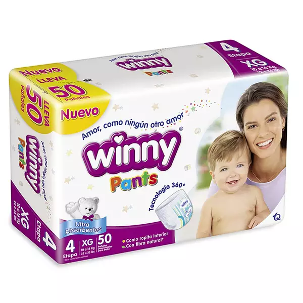 Pañales Winny Pants Etapa 4