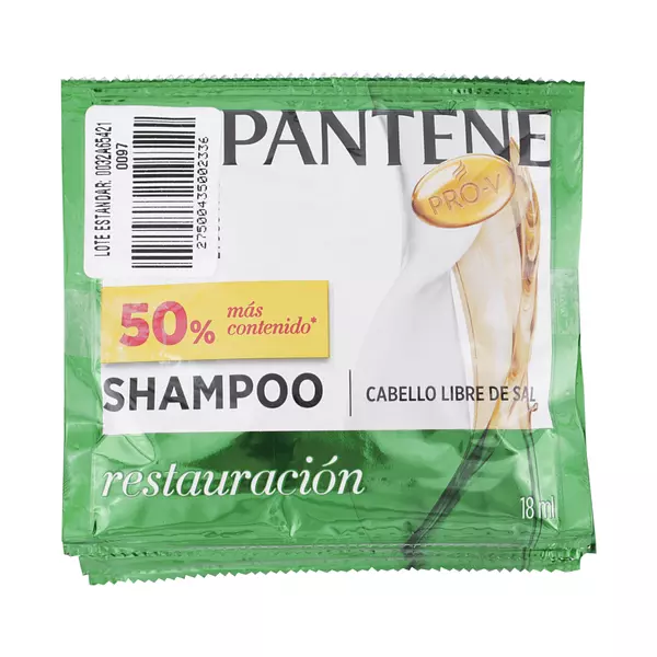 Shampoo Pantene Restauración