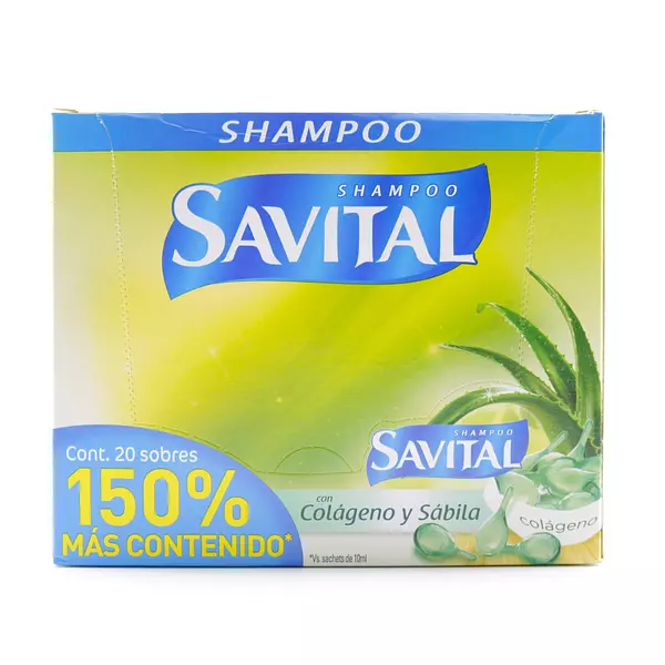 Shampoo Savital Colageno Sabila