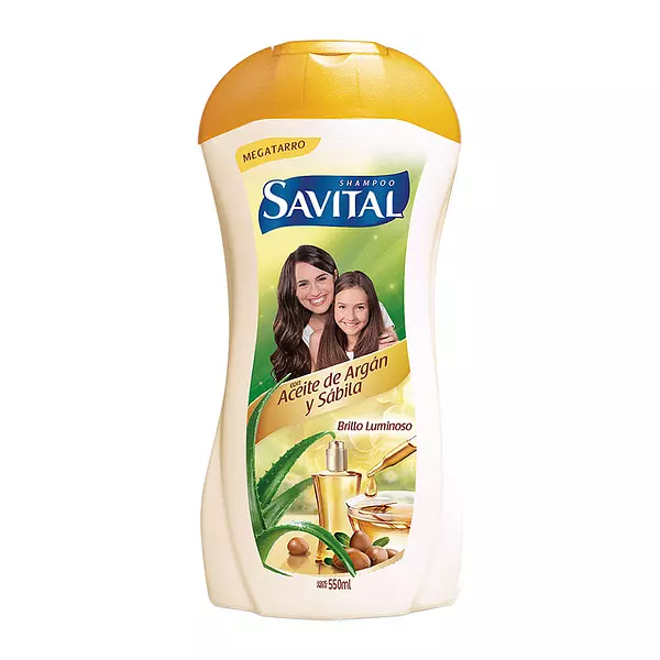 Shampoo Savital Argan Y Sabila