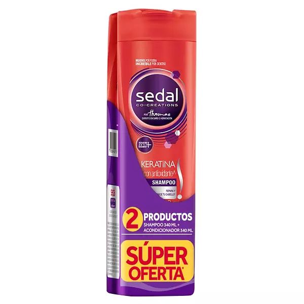 Shampoo Sedal Keratina + Acondiciónador