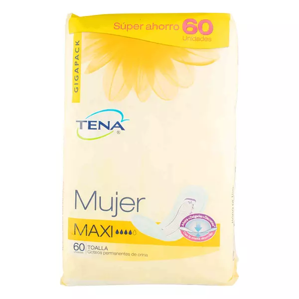 Toallas Tena Mujer Maxi