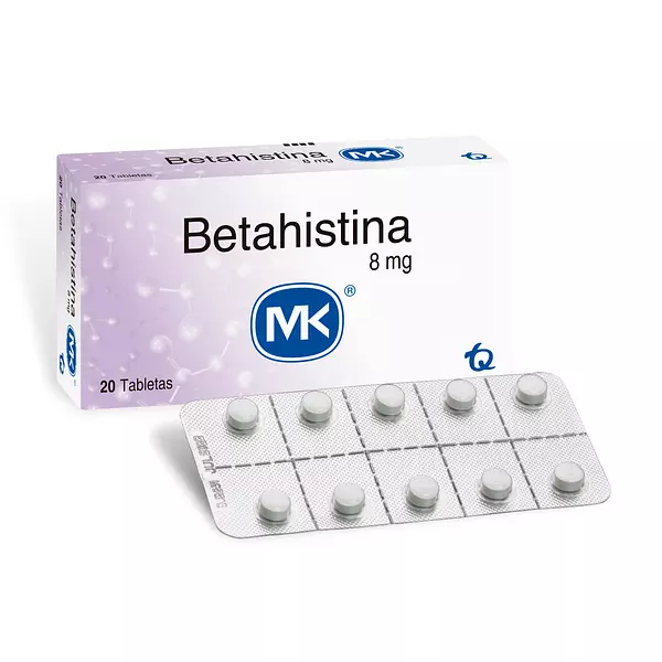 Betahistina 8 Mg