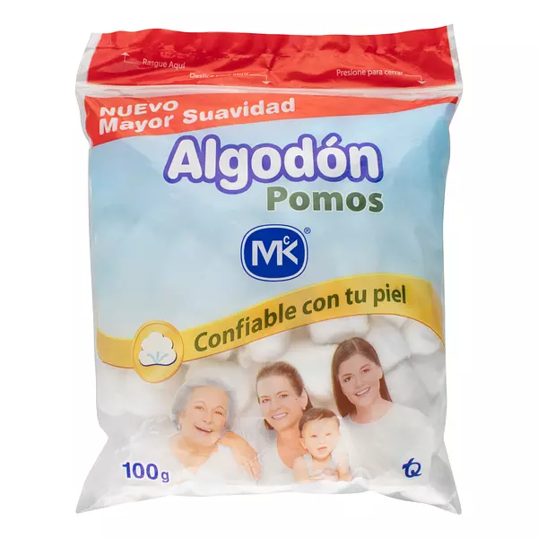 Algodón Pomos