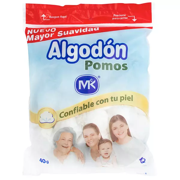 Algodón Pomos