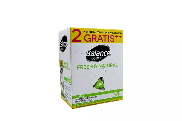 Desodorante Balance Crema Fresh Natural Mujer