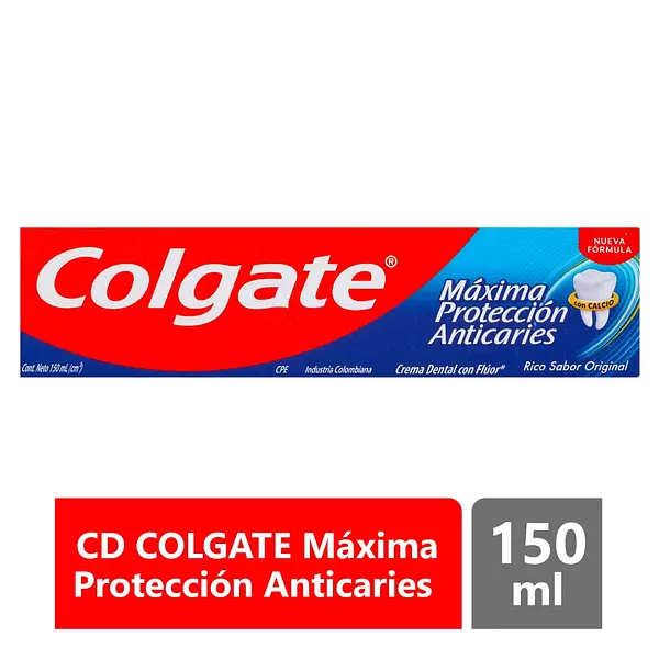 Crema Dental Colgate Menta Anticaries