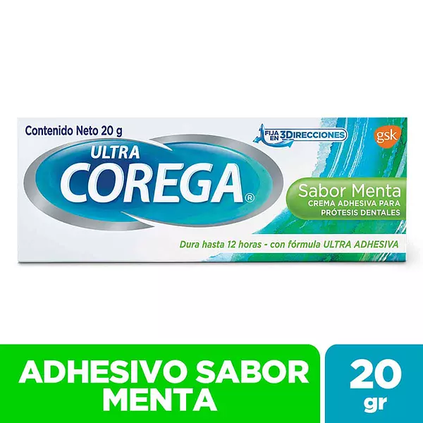 Crema Dental Corega Ultra Menta