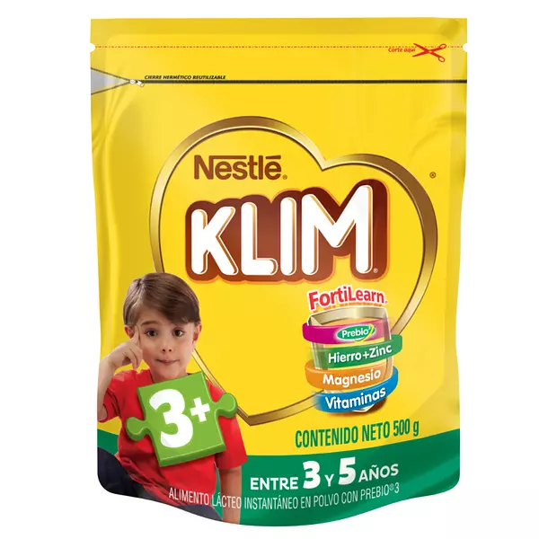 Leche Klim Bolsa 3+