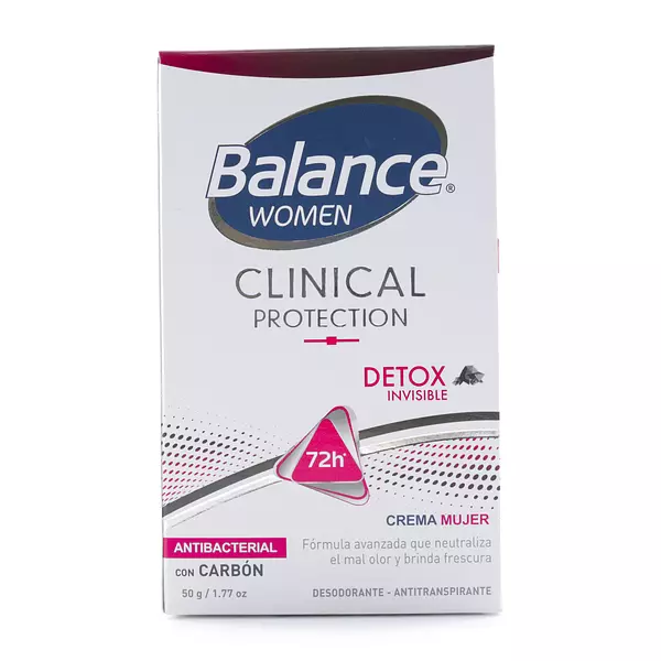 Desodorante Balance Clinical Detox Crema