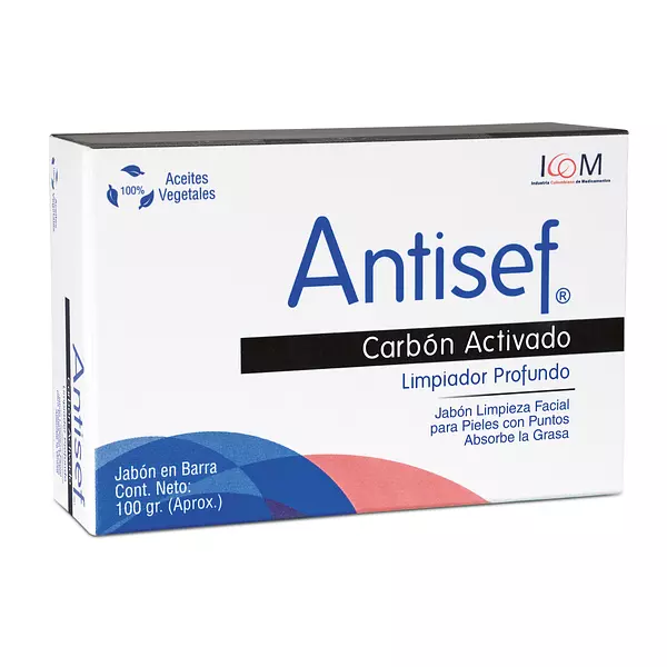 Jabon Antiacne Antisef Carbon