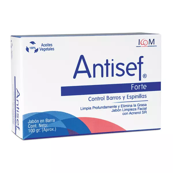 Jabon Antiacne Antisef Forteb