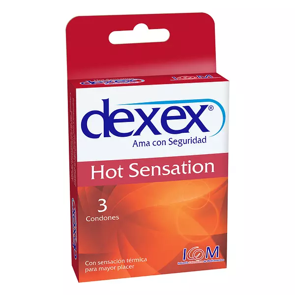 Preservativo Dexex Hot Sensation