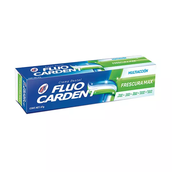 Crema Dental Fluocardent Frescura Max