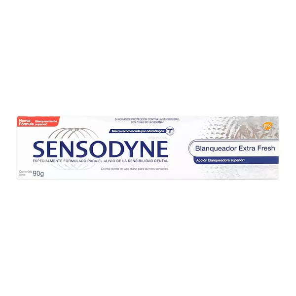 Crema Dental Sensodyne Blanqueador Extra Fresh