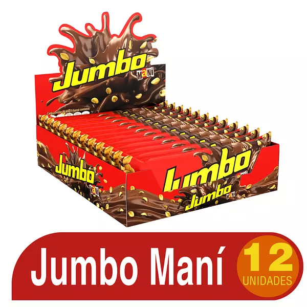 Chocolatina Jumbo Mani Grande