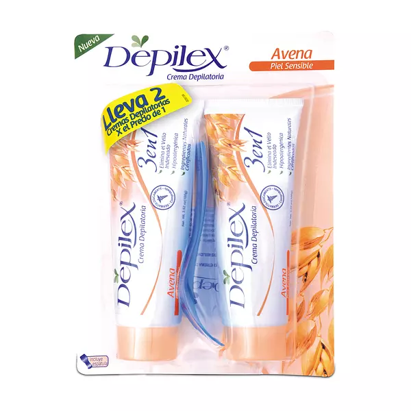 Crema Depilex 3 De 1 Piel Sensible