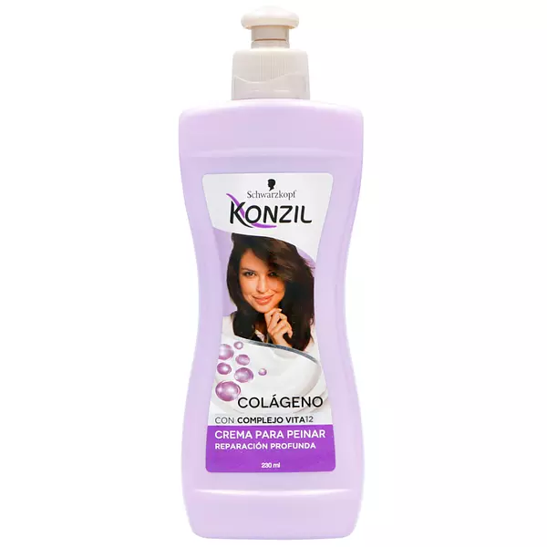 Crema Para Peinar Konzil Colageno