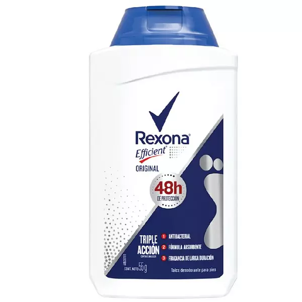 Talcos Rexona Efficient