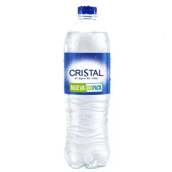 Botella De Agua Cristal