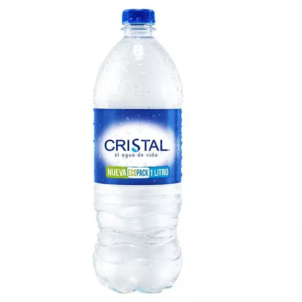 Botella De Agua Cristal