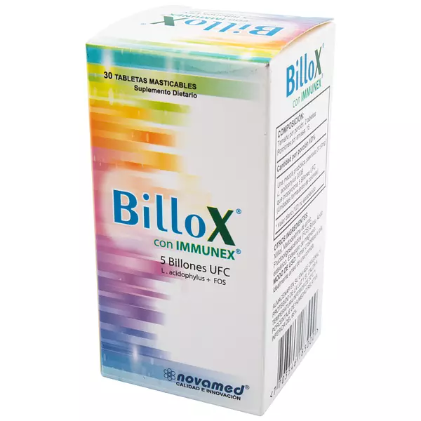 Billox Tabletas Masticables