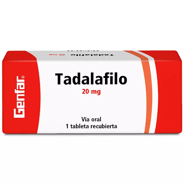 Tadalafilo 20 Mg Gf