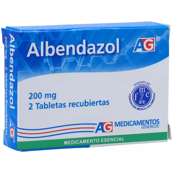 Albendazol Tabletas Ag 200 Mg