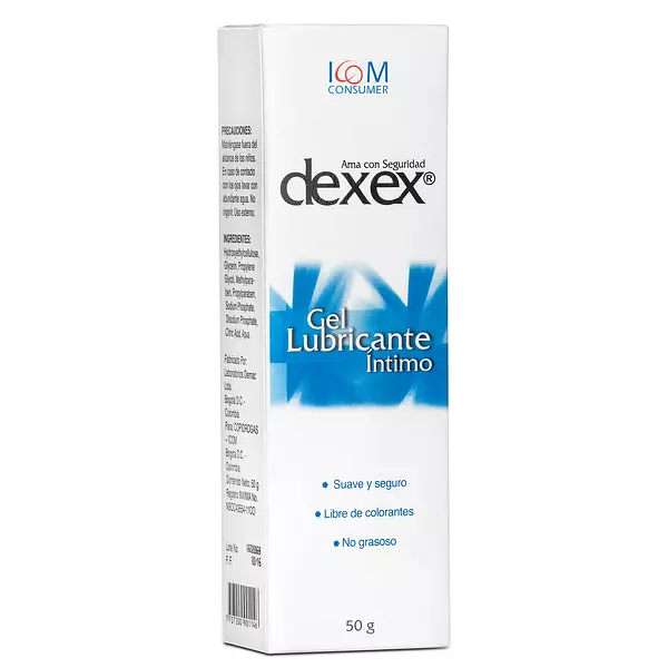 Gel Lubricante Intimo Dexex